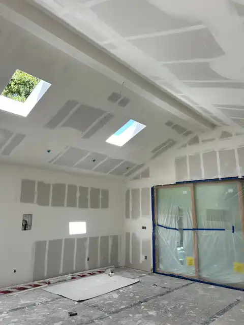 Drywall hanging, taping, level-5 finish 2026 project photo
